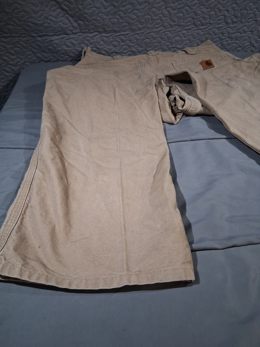 Carhartt Men's Tan Cotton Chinos - Picture 8 of 8